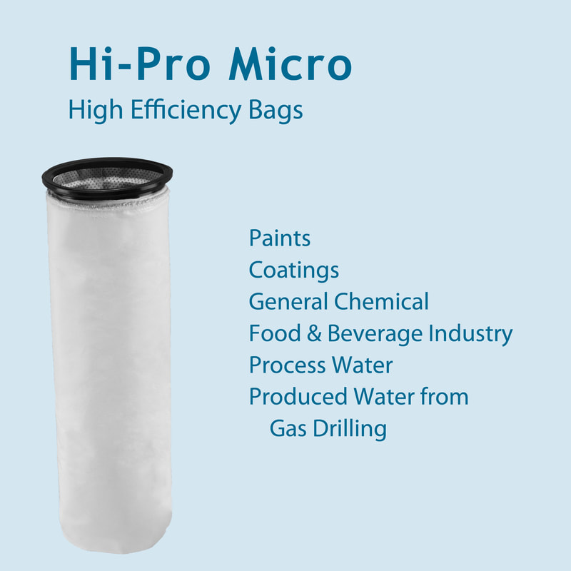 Filter, liquid filtration, cartridges, Strainrite, filter bag, hpm, hi-pro micro, high performance