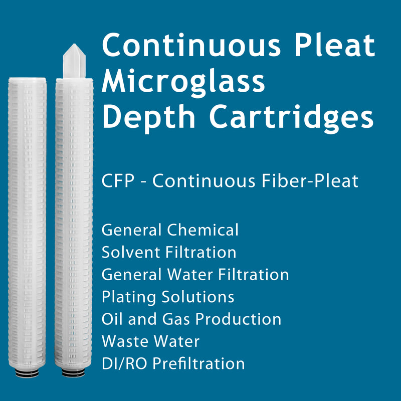 Filter, Clarity, liquid filtration, cartridges, Strainrite, pleated, depth, continuous, cfp, microglass