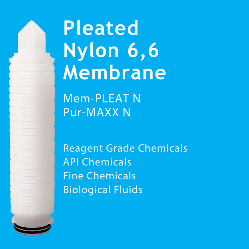 Filter, Clarity, liquid filtration, cartridges, Strainrite, pleated, mem-pleat, pur-maxx, nylon